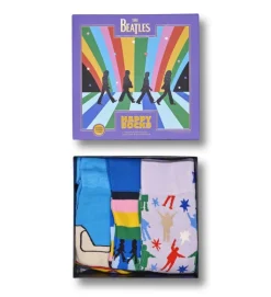Happy Socks Erwachsene^Beatles 3-Pack Socks Gift Set