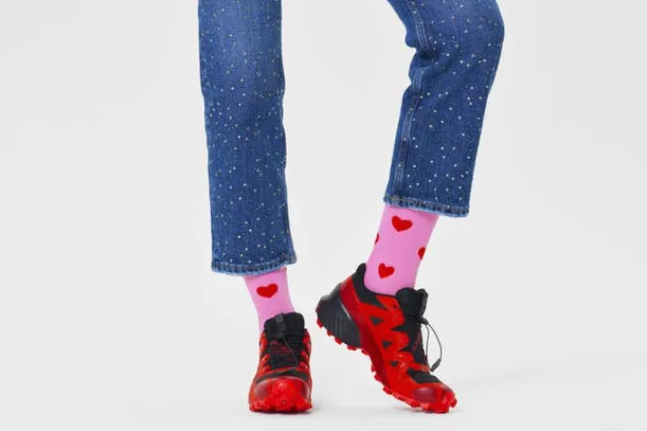Happy Socks Farbüberladung|Erwachsene^Heart Sock