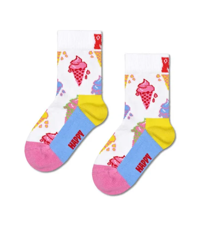 Kinder Happy Socks Kinder^Kids Ice Cream Sock