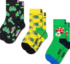 Kinder Happy Socks Kinder^Kids 3-Pack Animal Mix Socks