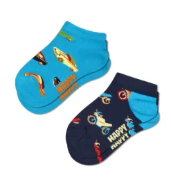 Kinder Happy Socks Kinder^Kids 2-Pack Car Low Socks
