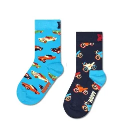 Kinder Happy Socks Kinder^Kids 2-Pack Cars Socks