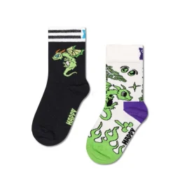 Kinder Happy Socks Kinder^Kids 2-Pack Dragon Socks