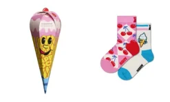 Kinder Happy Socks Kinder^Kids 2-Pack Ice Cream Socks Gift Set