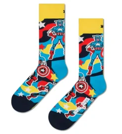 Happy Socks Erwachsene^MARVEL™ Avengers Captain America Sock