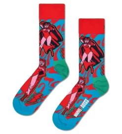 Happy Socks Erwachsene^MARVEL™ Avengers Scarlet Witch Sock