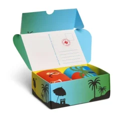 Happy Socks Erwachsene^2-Pack Beach Life Socks Gift Set