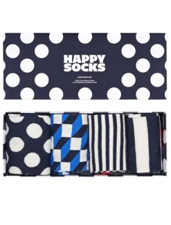 Happy Socks Erwachsene^4-Pack Big Dot Socks Gift Set