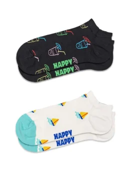 Happy Socks Erwachsene^2-Pack Lemonade Low Socks