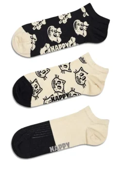 Happy Socks Erwachsene^3-Pack Pets Low Socks