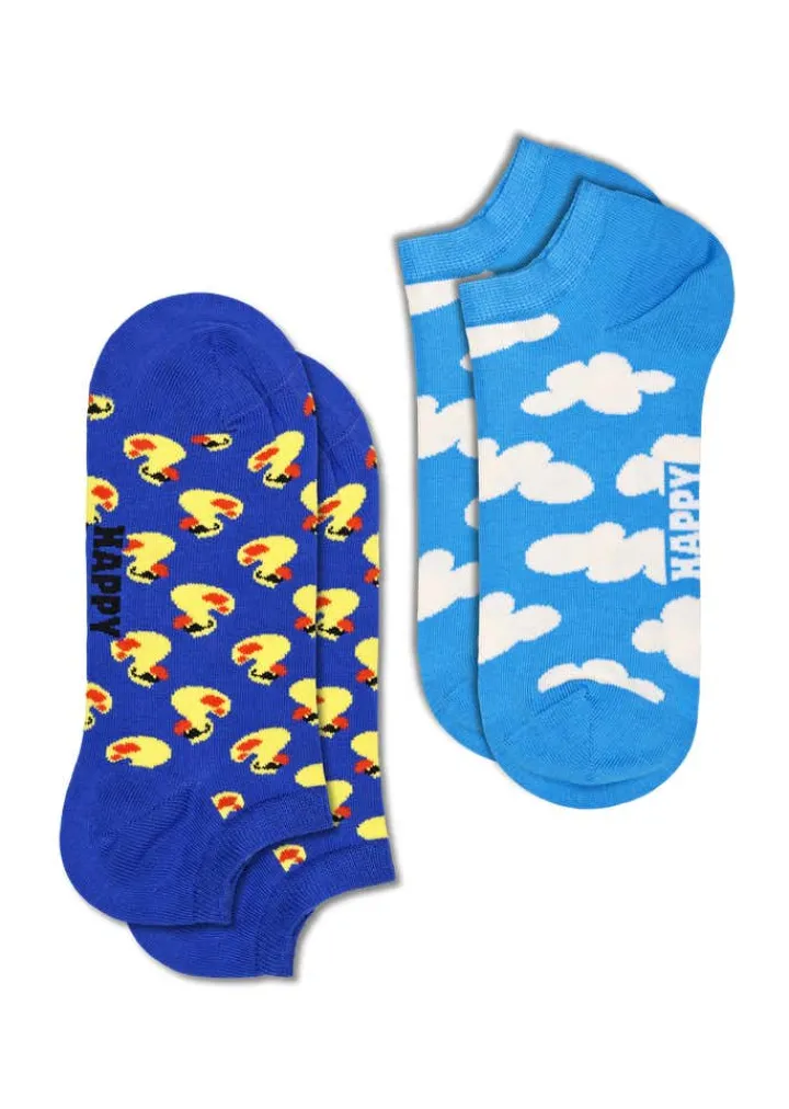 Happy Socks Erwachsene^2-Pack Rubber Duck Low Sock