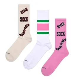 Happy Socks Farbüberladung|Sneakersocken^3-Pack Running Sneaker Socks