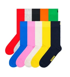 Happy Socks Ein Jahr Voller Solids|Farbüberladung^10-Pack Solid Socks