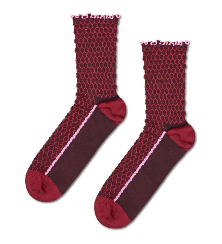 Happy Socks Extra Feine Styles|Erwachsene^Slinky 1/4 Crew Sock
