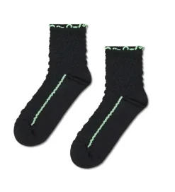 Happy Socks Extra Feine Styles|Erwachsene^Structure Slinky Mini Crew Sock